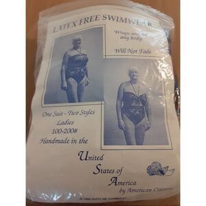 Vintage Suits Me Women's one piece Swimwear Swimsuit One Size Fits All NOVELTY!